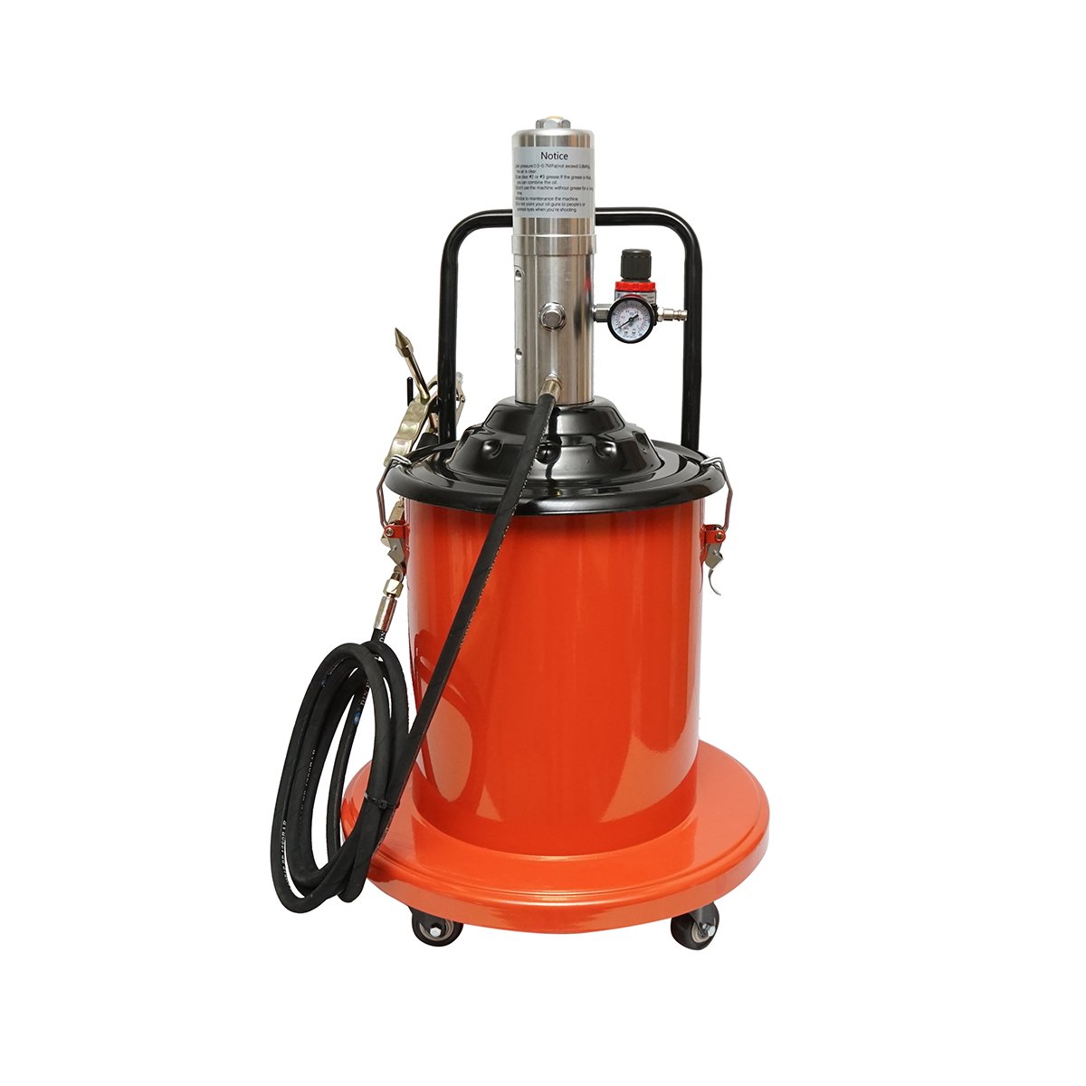 Pompa pentru gresat pneumatic 15L Breckner Germany